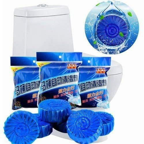Toilet Deodorizer Bathroom Cleaner Tablet Pack Of 3 (30Pcs)